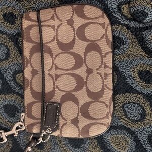 Coach Wristlet- Like New!